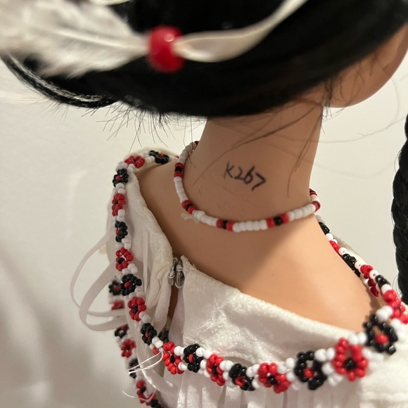 Paradise Galleries “Swirling Waters” Native American Porcelain Doll - Picture 10 of 14